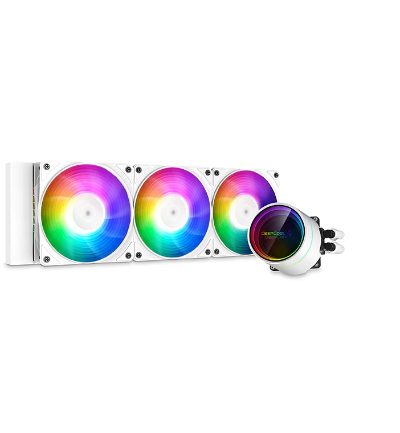 CASTLE 360EX RGB, White, Intel, AMD, CPU Liquid Cooler