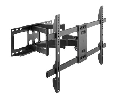 Full-motion wall mount, Fixed, 37-80 ", Maximum weight (capacity) 60 kg, Black