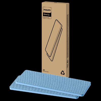 Philips Replaceable cloth for electric brooms, XV1882/20 OneUp, 2 pc(s)