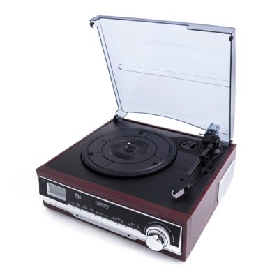 Turntable, CR 1168, Bluetooth, USB port, AUX in