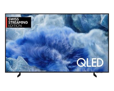 TV Set, SAMSUNG, 50", 4K/Smart, QLED, 3840x2160, Wireless LAN, Bluetooth, Tizen, Black, QE50Q8FAAUXXH