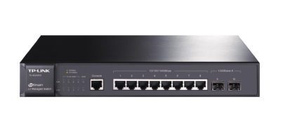 Switch, TP-LINK, Omada, TL-SG3210, Type L2, 8x10Base-T / 100Base-TX / 1000Base-T, 2xSFP