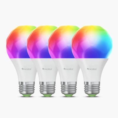 Nanoleaf Essentials Smart A60 Bulb Matter WiFi 900Lm 2700-6500K, 4pcs pack, E27, 9 W, RGBCW