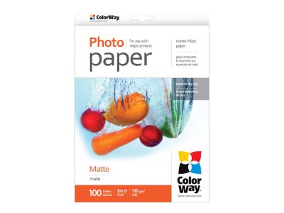 Matte Photo Paper, 190 g/m², 10x15