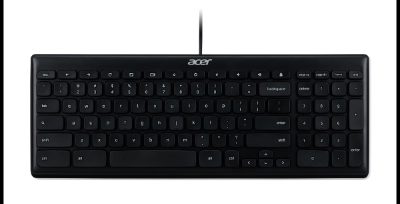 Acer AKW900, Keyboard, Wired, US International, Black