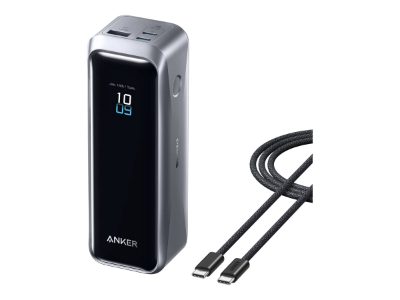 Anker Prime Power Bank 220W B2C , Black, 20000 mAh, USB-A, 2 x USB-C, Black