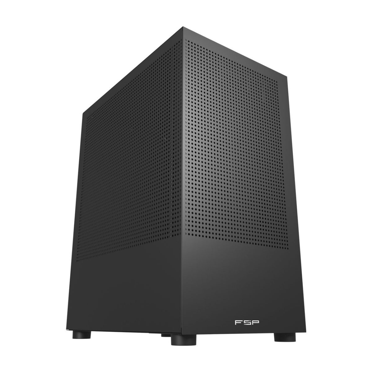 FSP Case, S110-B, Black, M-ATX Mid Tower