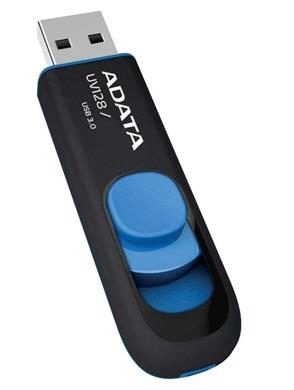 UV128, 64 GB, USB Type-A, Black/Blue