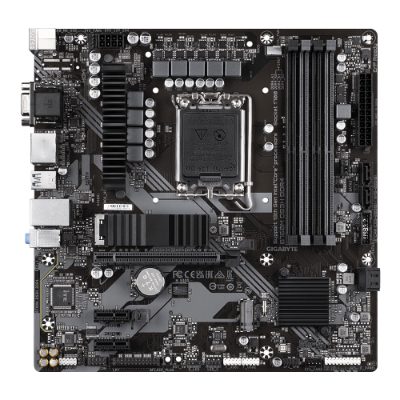 B760M DS3H DDR4 1.0 M/B, Processor family Intel, Processor socket  LGA1700, DDR4 DIMM, Memory slots 4, Supported hard disk drive interfaces 	SATA, M.2, Number of SATA connectors 4, Chipset Intel B760 Express, Micro ATX