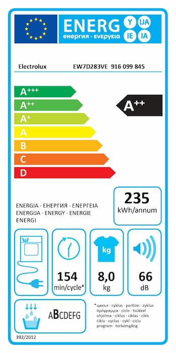 Electrolux veļas žāvētājs, 8 kg