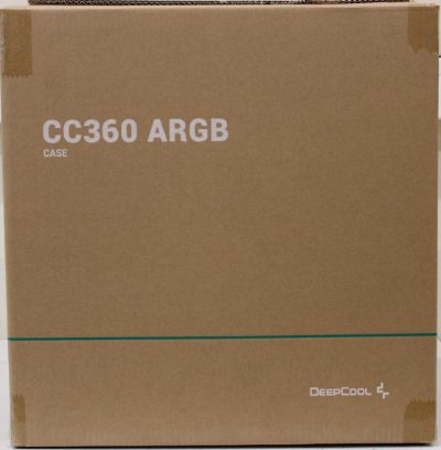 Deepcool Micro-ATX CASE, CC360, Black, Mini-ITX / Micro-ATX