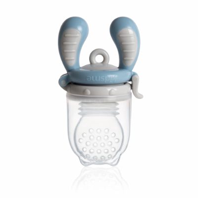 Kidsme Food Feeder bērna ēdināšanas ierīce cietiem produktiem (liels), Azure, no 6 mēn.