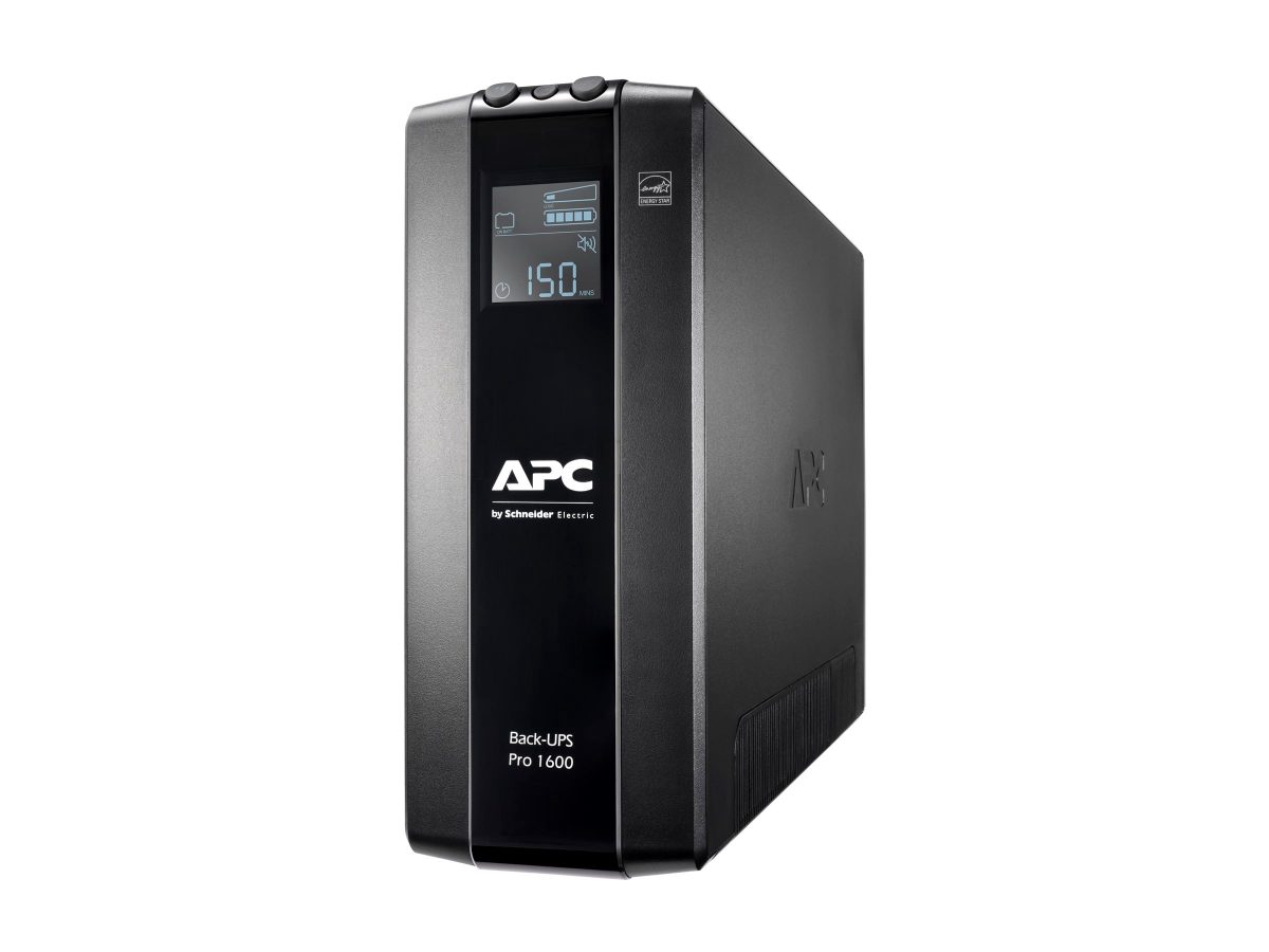 APC Back UPS Pro BR 1600VA, 8 Outlets, AVR, LCD Interface, Schneider Electric