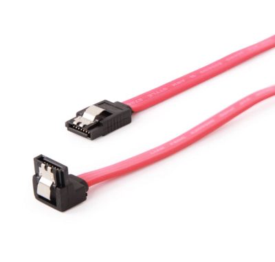 CC-SATAM-DATA90, Serial ATA III 50cm data cable with 90 degree bent connector