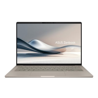 Notebook, ASUS, ZenBook Series, UX3407QA-QD202W, CPU Qualcomm Snapdragon, X1-26-100, 3 GHz, 14 ", 1920 x 1200 pixels, RAM 16 GB, LPDDR5x-SDRAM, SSD 512 GB, Discrete graphics Not available, On-board graphics Yes, OS installed Windows 11 Home, Colour Beige, Weight 980 g, 90NB1501-M00E30