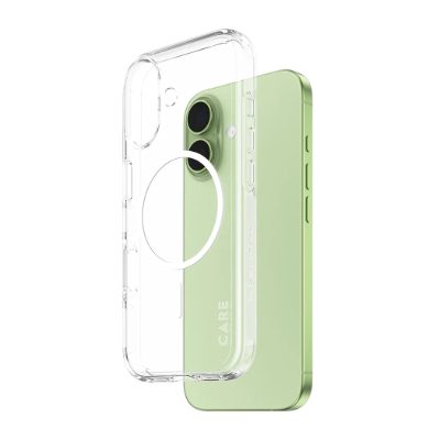 PanzerGlass Flagship Case, Back cover, Apple, iPhone 17, Recycled plastic, Transparent, Urban Explorer w. White MagSafe