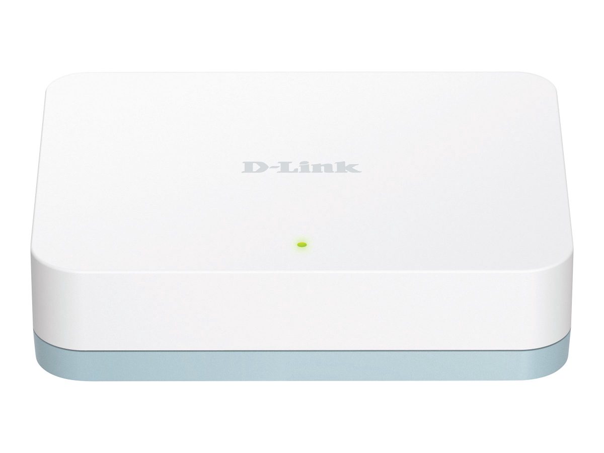 Switch, DGS-1005D/E, Unmanaged, Desktop, Gigabit Ethernet (copper) ports quantity 5