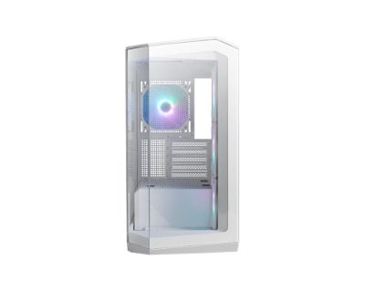 MSI Case, MAG PANO M100R PZ WHITE, White, Micro ATX Tower, ATX
