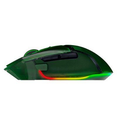 Basilisk V3 Pro 35K, Gaming Mouse, Wireless/Wired, Phantom Green Edition