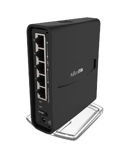 Access Point hAP AC2, RBD52G-5HacD2HnD-TC, 802.11ac, 10/100/1000 Mbit/s, Ethernet LAN (RJ-45) ports 5, Mesh Support No, MU-MiMO Yes, No mobile broadband, Antenna type Internal, 12 month(s)