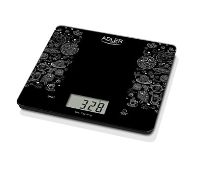 Kitchen scale, AD 3171, Maximum weight (capacity) 10 kg, Graduation 1 g, Display type LCD, Black
