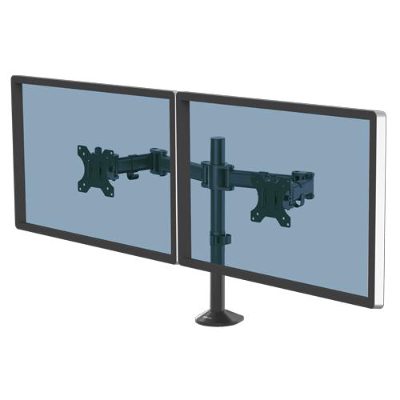 MONITOR ACC ARM DUAL REFLEX/BLACK 8502601 FELLOWES