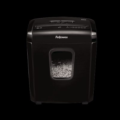 Powershred, 6M, Black, 13 L, Credit cards shredding, Paper handling standard/output 6 sheets per pass, Mini-Cut Shredder, Warranty 24 month(s)