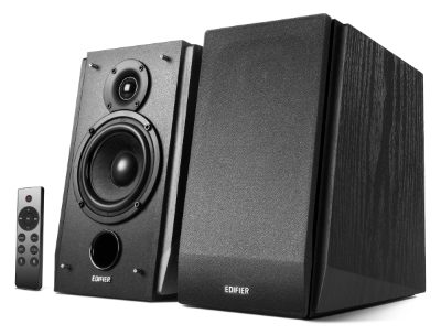 Subwoofer Supported Bookshelf Speakers, R1855DB, Bluetooth, Wireless connection
