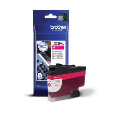 Brother High-yield Ink Cartridge, LC3239XLM, Ink, Magenta