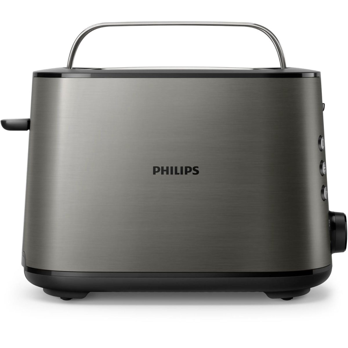 PHILIPS Viva Collection tosteris, melns