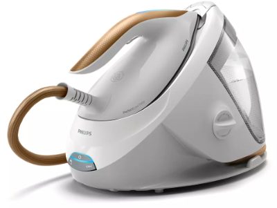 Iron, PerfectCare 7000 Series PSG7040/10, 2100 W, 8 bar, Auto power off, Water tank capacity 1800 ml, Calc-clean function, White/Bronze