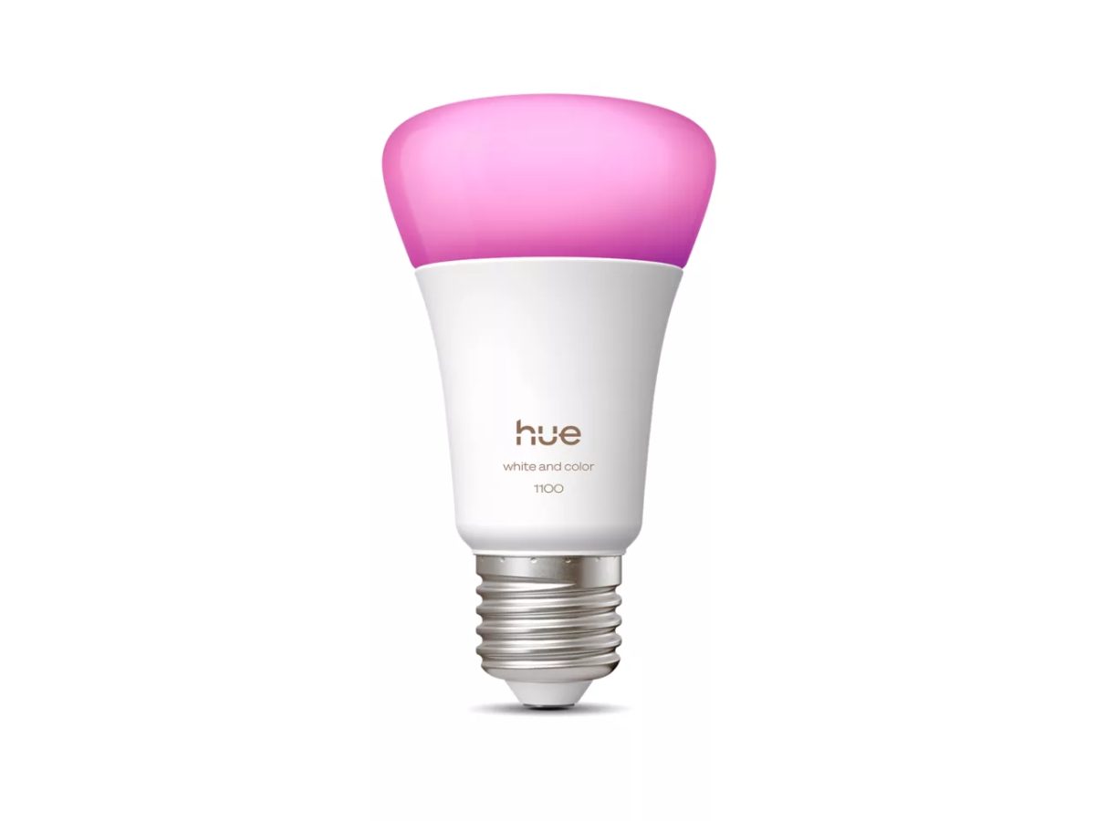 Philips Hue WCA 1100 A60 1P EU, E27, 8.1 W, White and colour light, Bluetooth and Zigbee
