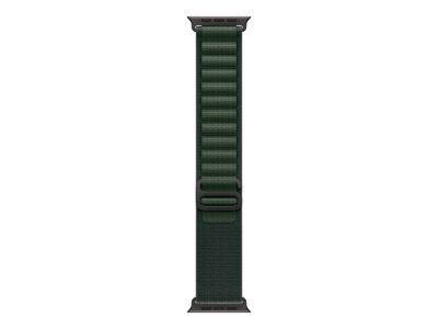 Apple 49mm Dark Green Alpine Loop - Large - Black Titanium Finish