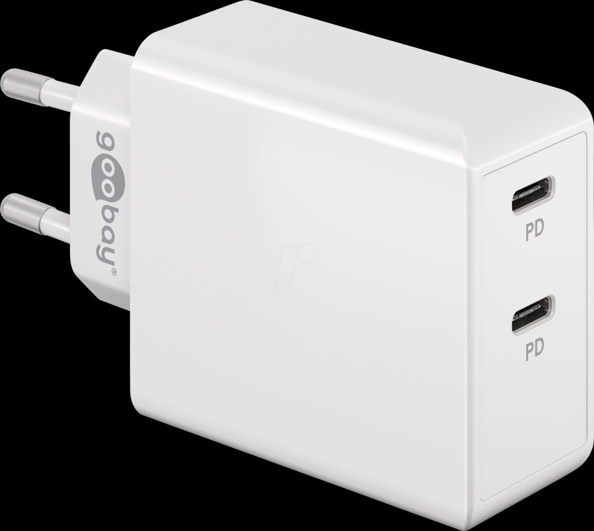 Dual USB-C PD Fast Charger (36 W), 61758