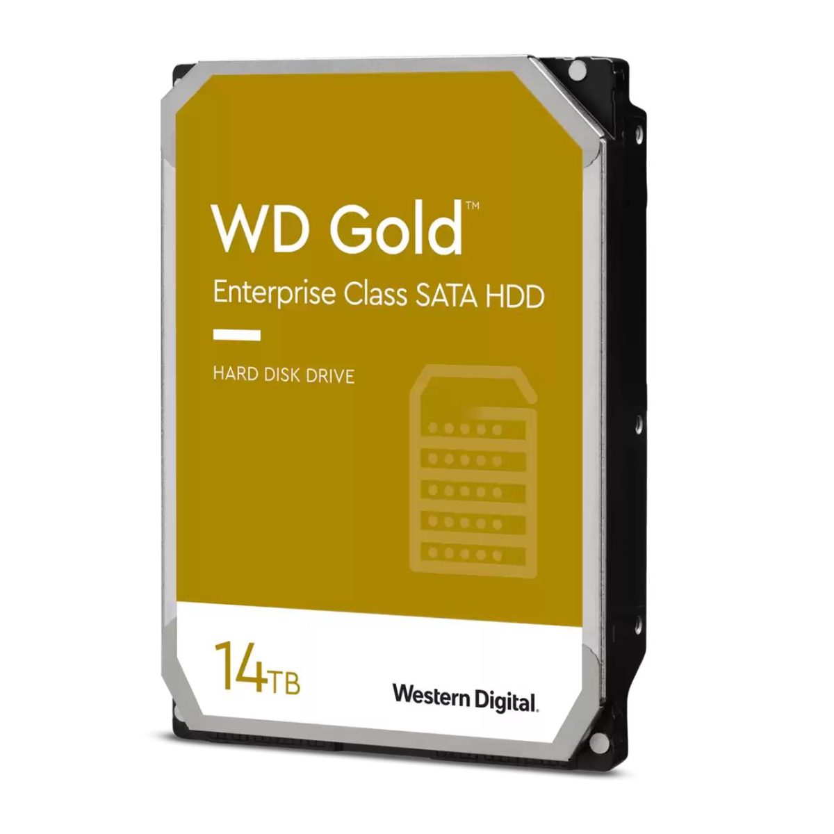 HDD, WESTERN DIGITAL, Gold, 14TB, SATA 3.0, 512 MB, 7200 rpm, 3,5", WD142KRYZ
