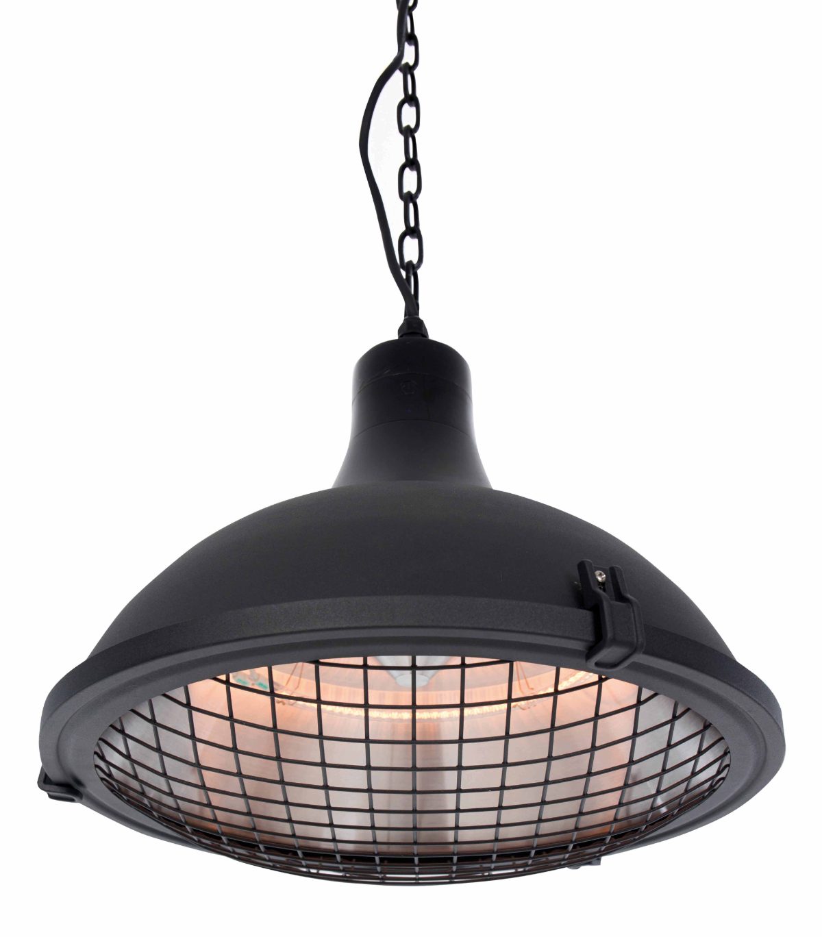 Heater, IND-2100H, Indus II Bright Hanging, Infrared, 2100 W, Black, IP44