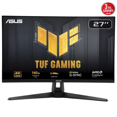 ASUS TUF VG27UQ1A Gaming Monitor 27" WLED UHD/IPS 3840x2160/16:9/300cd/m2/1ms Display port, HDMI, Asus
