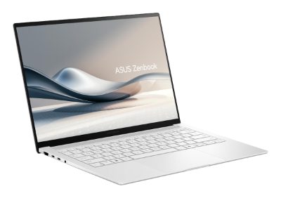 Notebook, ASUS, ZenBook Series, UX5406SA-PV037W, CPU  Intel Core Ultra, u5-226V, 1600 MHz, 14", 2880x1800, RAM 16GB, LPDDR5x, SSD 512GB, Intel Arc Graphics, Integrated, ENG, Windows 11 Home, White, 1.2 kg, 90NB14F2-M00950