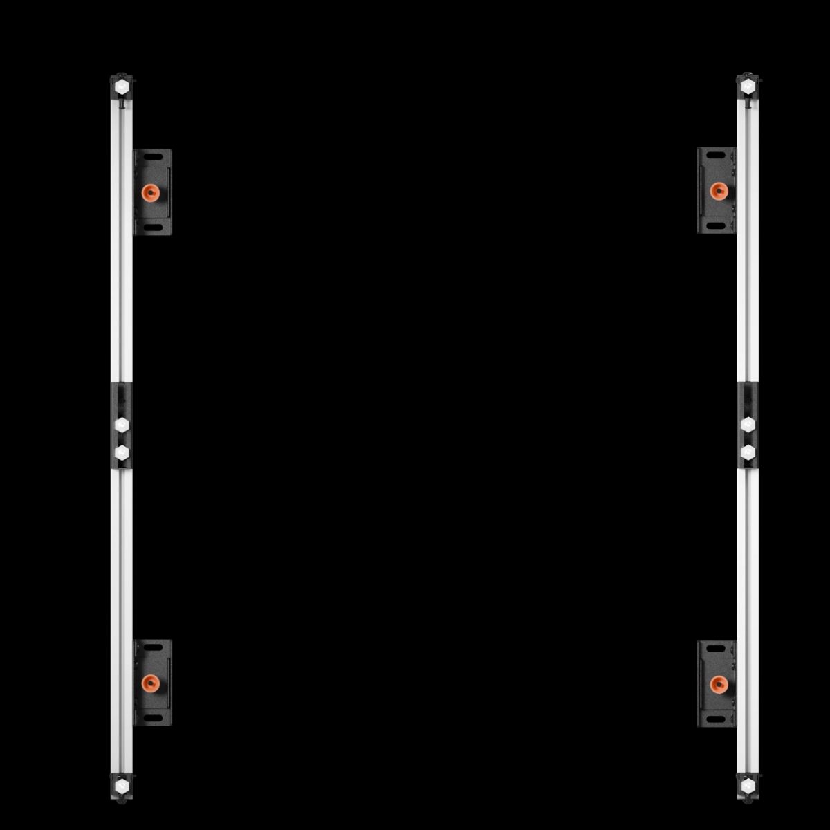 EDBAK ULS2500 Universal LED System for 2 cabinets 500mm, Black