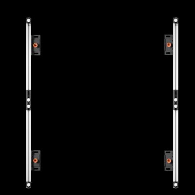 EDBAK ULS2500 Universal LED System for 2 cabinets 500mm, Black