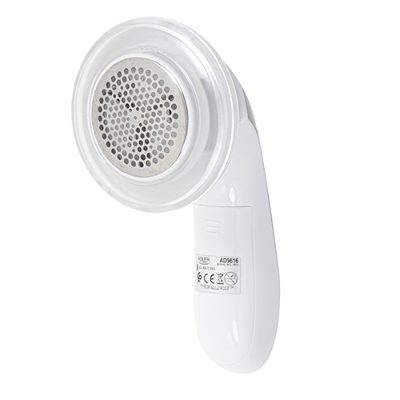 Lint remover, AD 9616, AA batteries, White