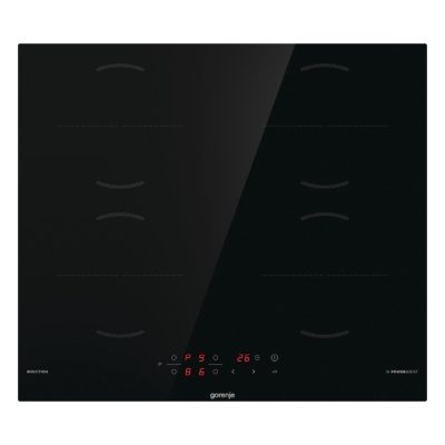 Hob, GI6401BSCE, Induction, Number of burners/cooking zones 4, Touch, Timer, Black