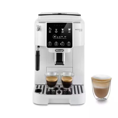 Coffee Maker, Magnifica Start ECAM220.20.W, Pump pressure 15 bar, Built-in milk frother, Fully automatic, 1450 W, White