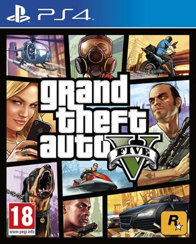 GAME GRAND THEFT AUTO V//PS4 3328170274326 SONY