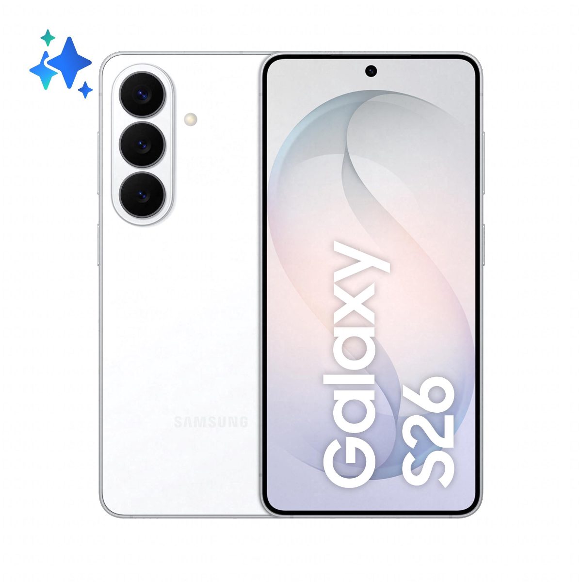 MOBILE PHONE GALAXY S26/512GB WHITE SM-S942B SAMSUNG