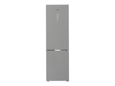 Whirlpool Refrigerator, WHK 26402 XP4E, Energy efficiency class E, Free standing, Combi, Height 203.5 cm, No Frost system, Fridge net capacity 249 L, Freezer net capacity 106 L, Display, 37 dB, Silver