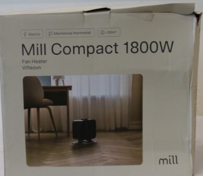 Heater, CUS1800MECBA, PTC Fan, 1800 W, Suitable for rooms up to 30 m², Black