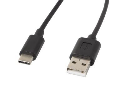 USB Type-A to USB Type-C 2.0 Cable, 1.8 m, CA-USBO-10CC-0018-BK, USB Type-A to USB Type-C