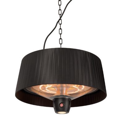 Heater, ARTIX C-HB, Compact Bright Hanging, Infrared, 1500 W, Black, IP24