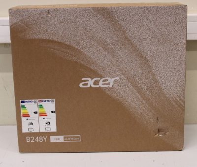 Acer Vero B8 B248YEbemiqprcuzx 23.8" IPS 1920x1080/16:9/4ms/300/100M:1/DP,HDMI/Audio Out/Webcam/Black, SALE OUT. Acer, Vero B8 B248YEbemiqprcuzx, 23.8 ", IPS, 16:9, 100 Hz, 4 ms, 1920 x 1080 pixels, 300 cd/m², HDMI ports quantity 1, Black, Warranty 24 month(s)